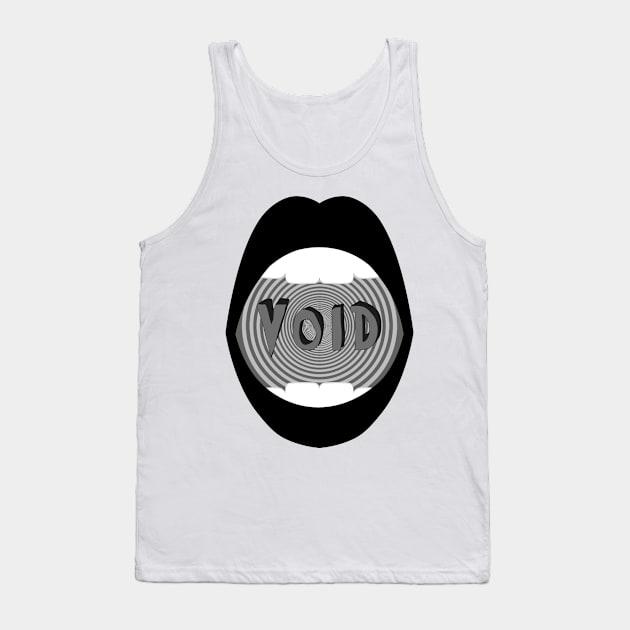 The Neighbourhood//VOID black and white Tank Top by UberGhibli